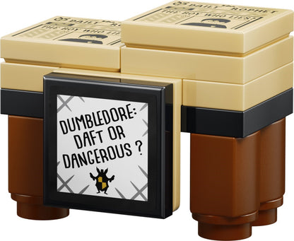 LEGO 40901 Ministry Munchies & The Daily Prophet Stands