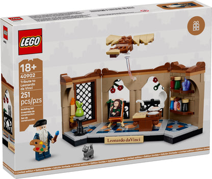 LEGO 40902 Promotional Tribute to Leonardo da Vinci - Limited Edition