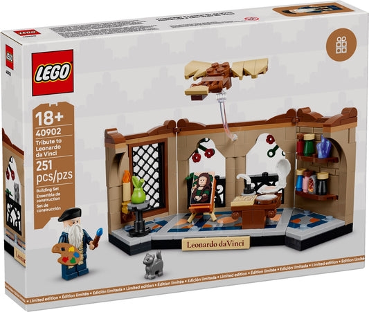 LEGO 40902 Promotional Tribute to Leonardo da Vinci - Limited Edition