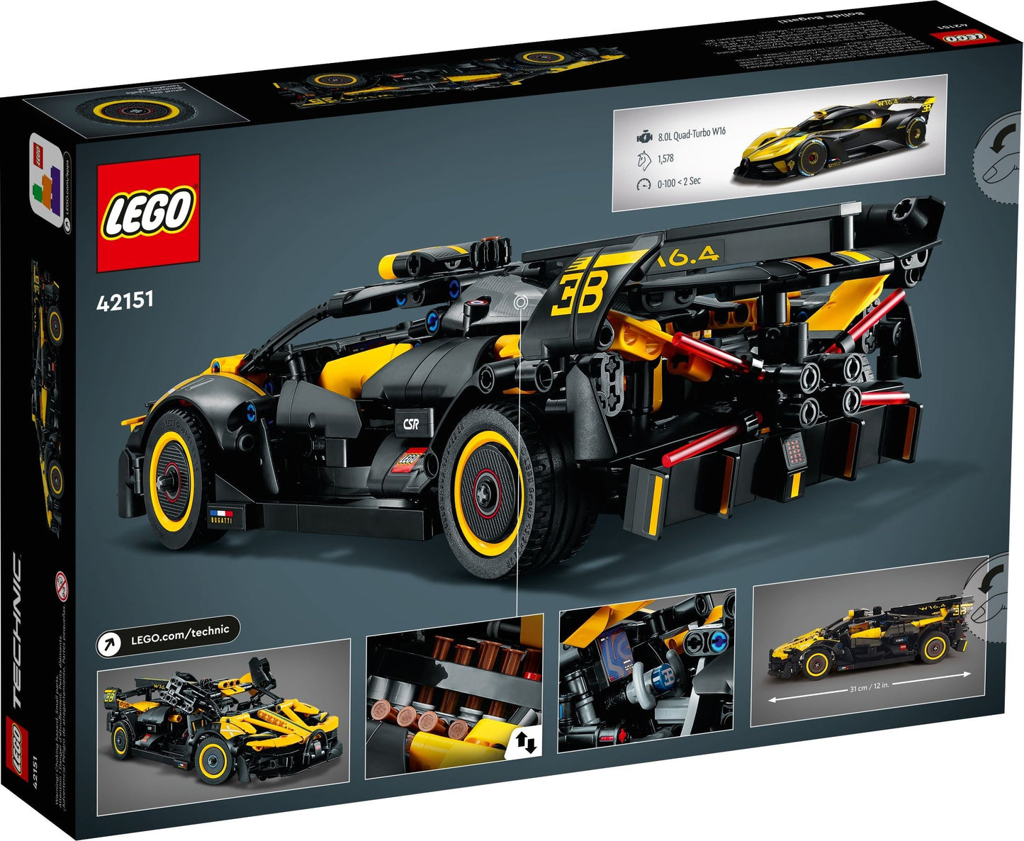 LEGO 42151 Technic Bugatti Bolide