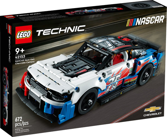 LEGO 42153 Technic NASCAR Next Gen Chevrolet Camaro ZL1 - Imperfect box
