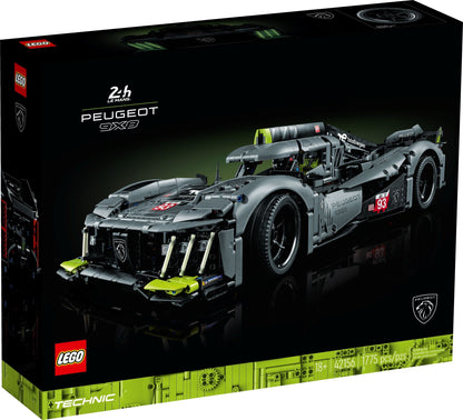 LEGO 42156 PEUGEOT 9X8 24H Le Mans Hybrid Hypercar - imperfect box