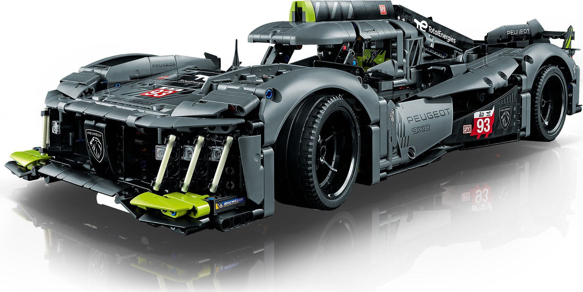 LEGO 42156 PEUGEOT 9X8 24H Le Mans Hybrid Hypercar - imperfect box
