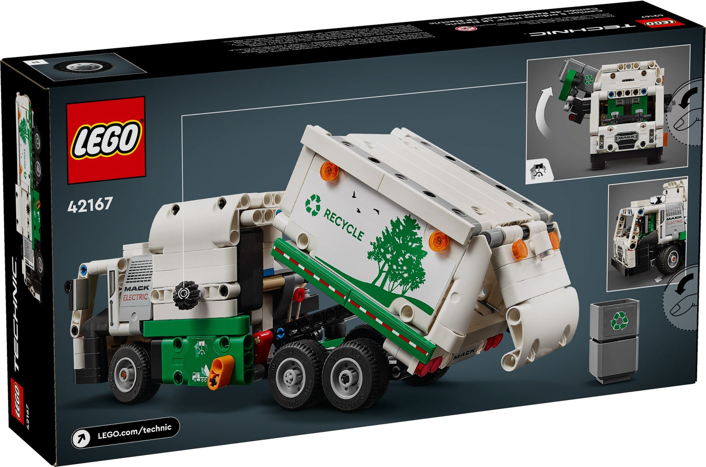 LEGO 42167 Technic Mack LR Electric Garbage Truck