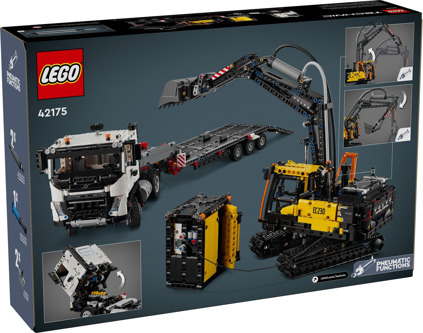 LEGO 42175 Technic Volvo FMX Truck & EC230 Electric Excavator