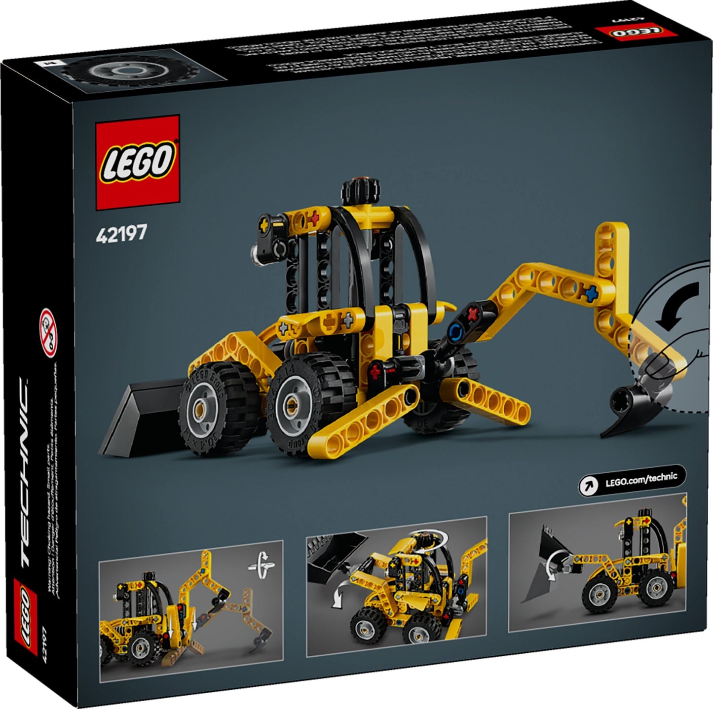 LEGO 42197 Technic Backhoe Loade