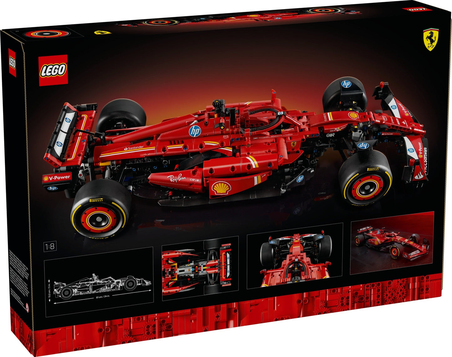 LEGO 42207 Technic Ferrari SF-24 F1 Car