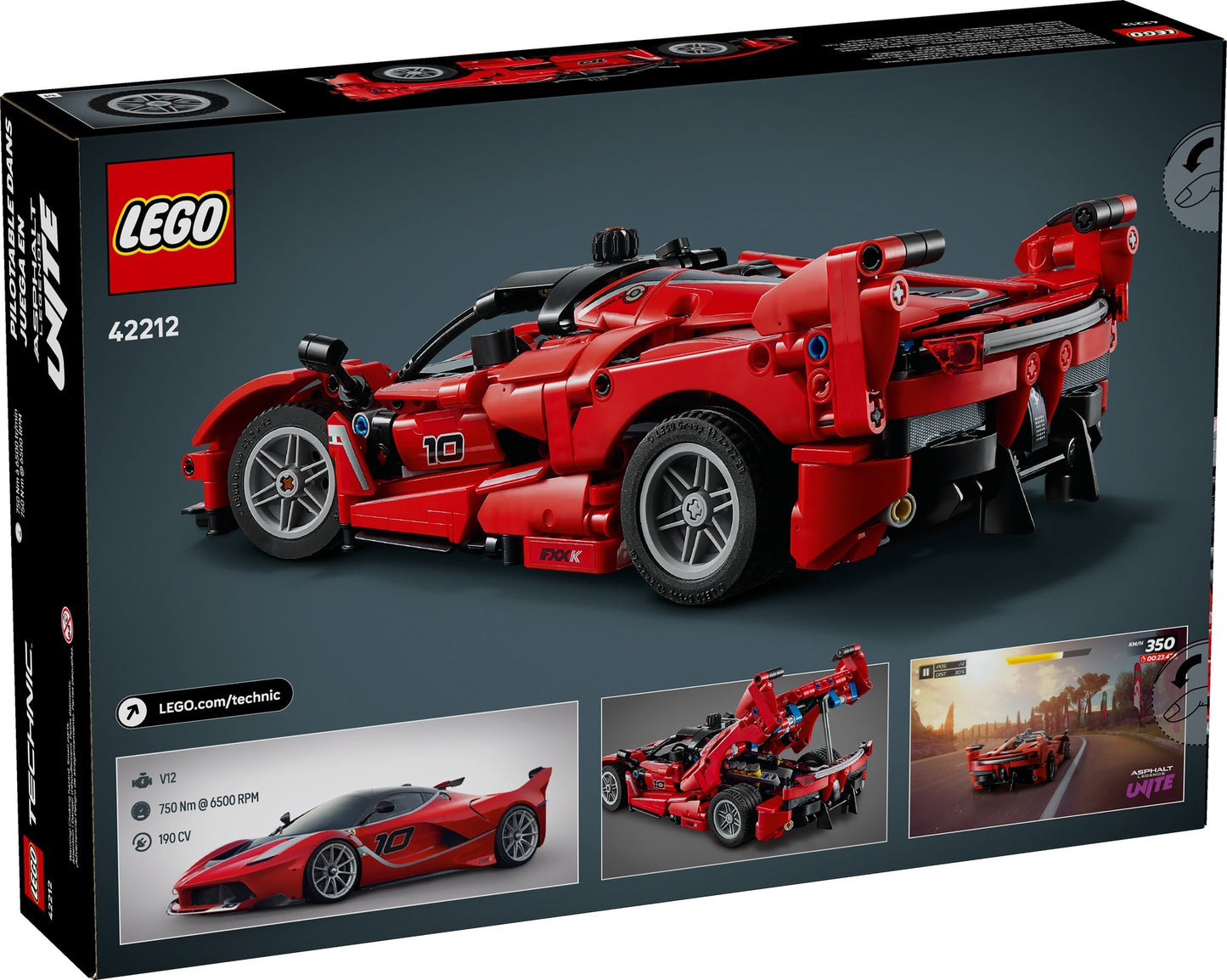 LEGO 42212 Technic Ferrari FXX K