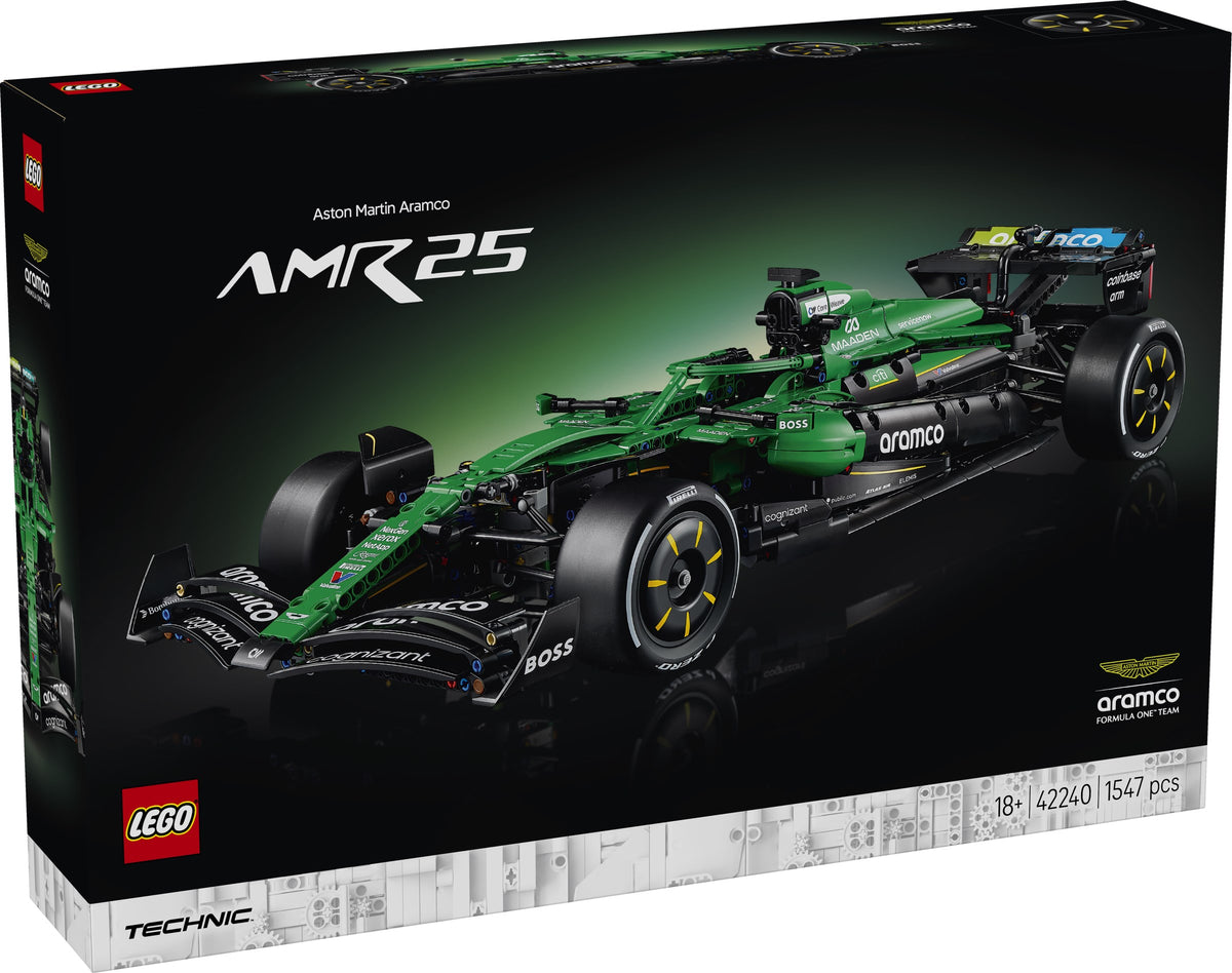LEGO 42240 Aston Martin Aramco AMR25 F1 Car