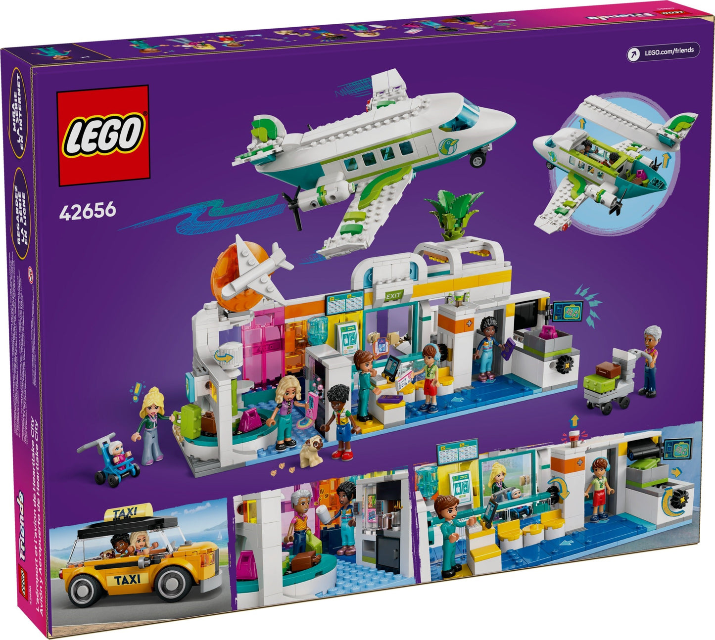 LEGO 42656 Friends Heartlake City Airport and Airplane