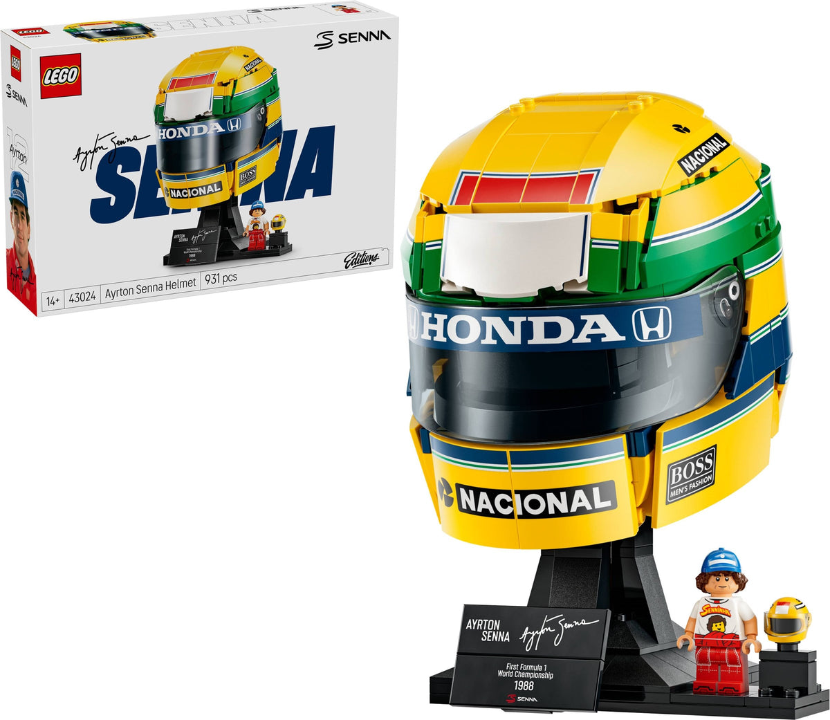 LEGO 43024 Ayrton Senna Helmet