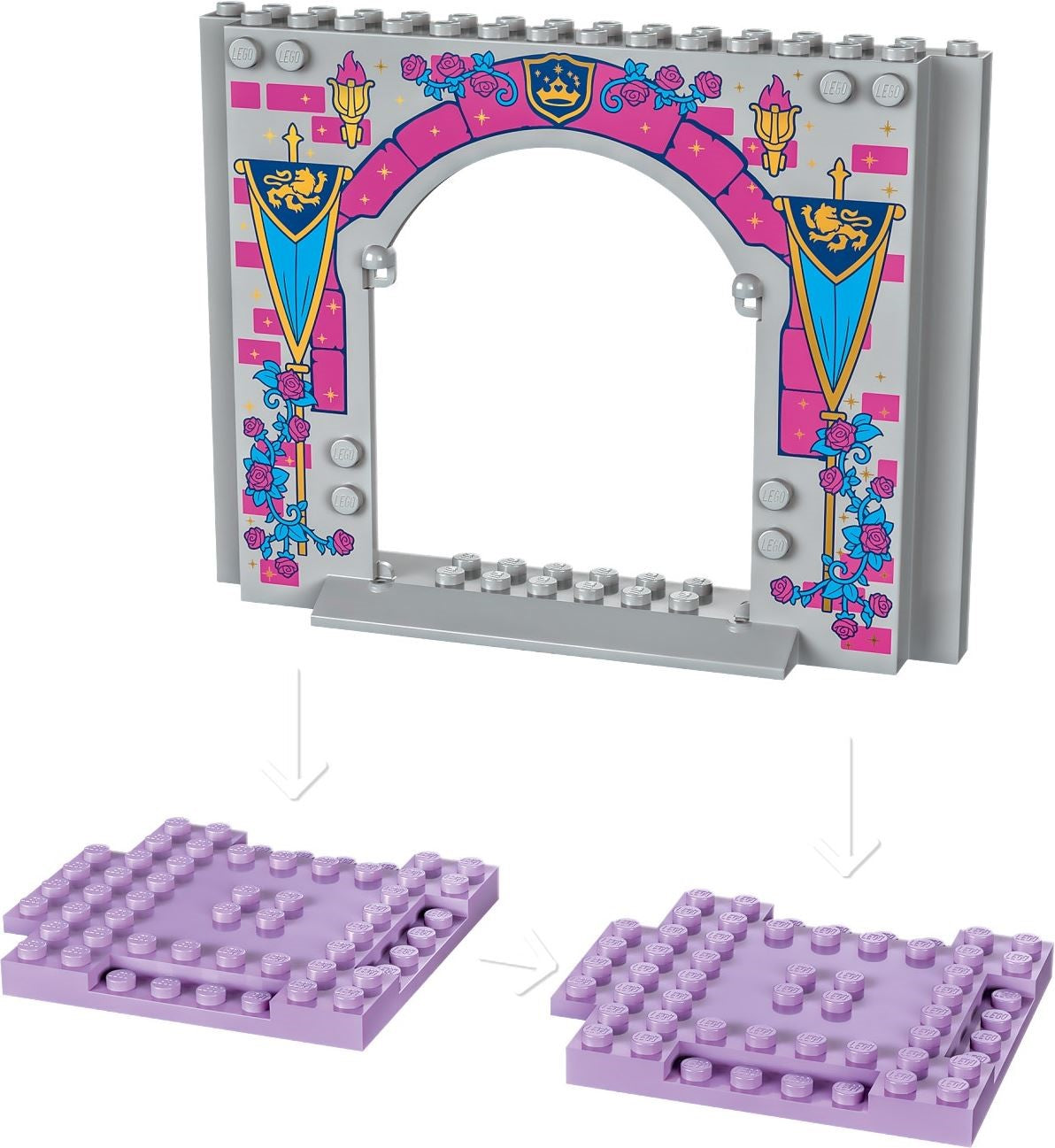 LEGO 43211 Aurora's Castle