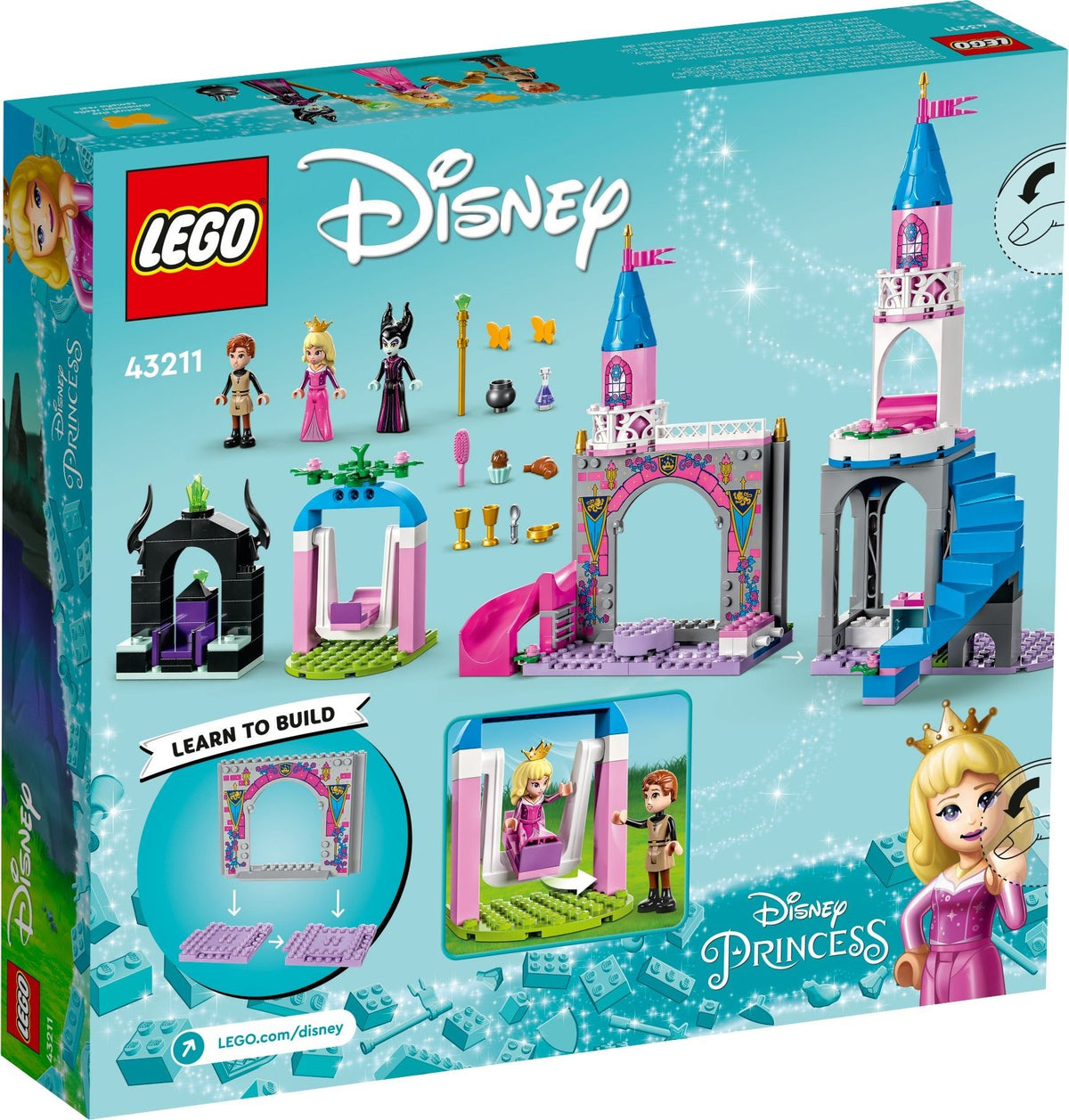LEGO 43211 Aurora's Castle