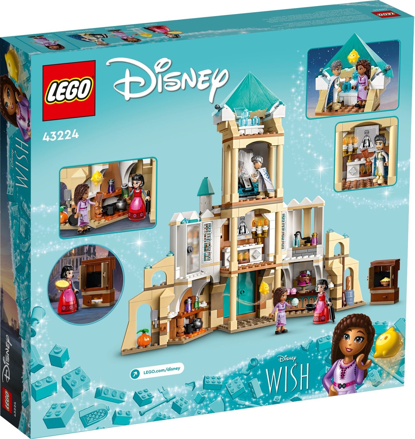 LEGO 43224 Disney King Magnifico's Castle
