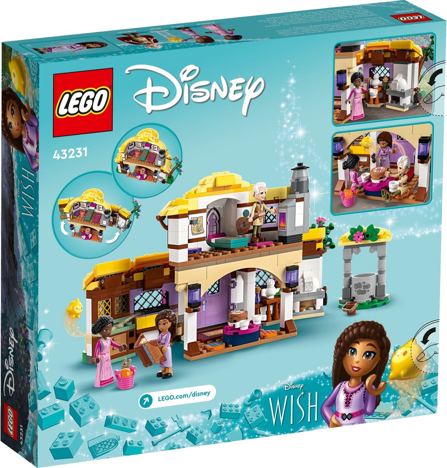 LEGO 43231 Disney Wish Asha's Cottage