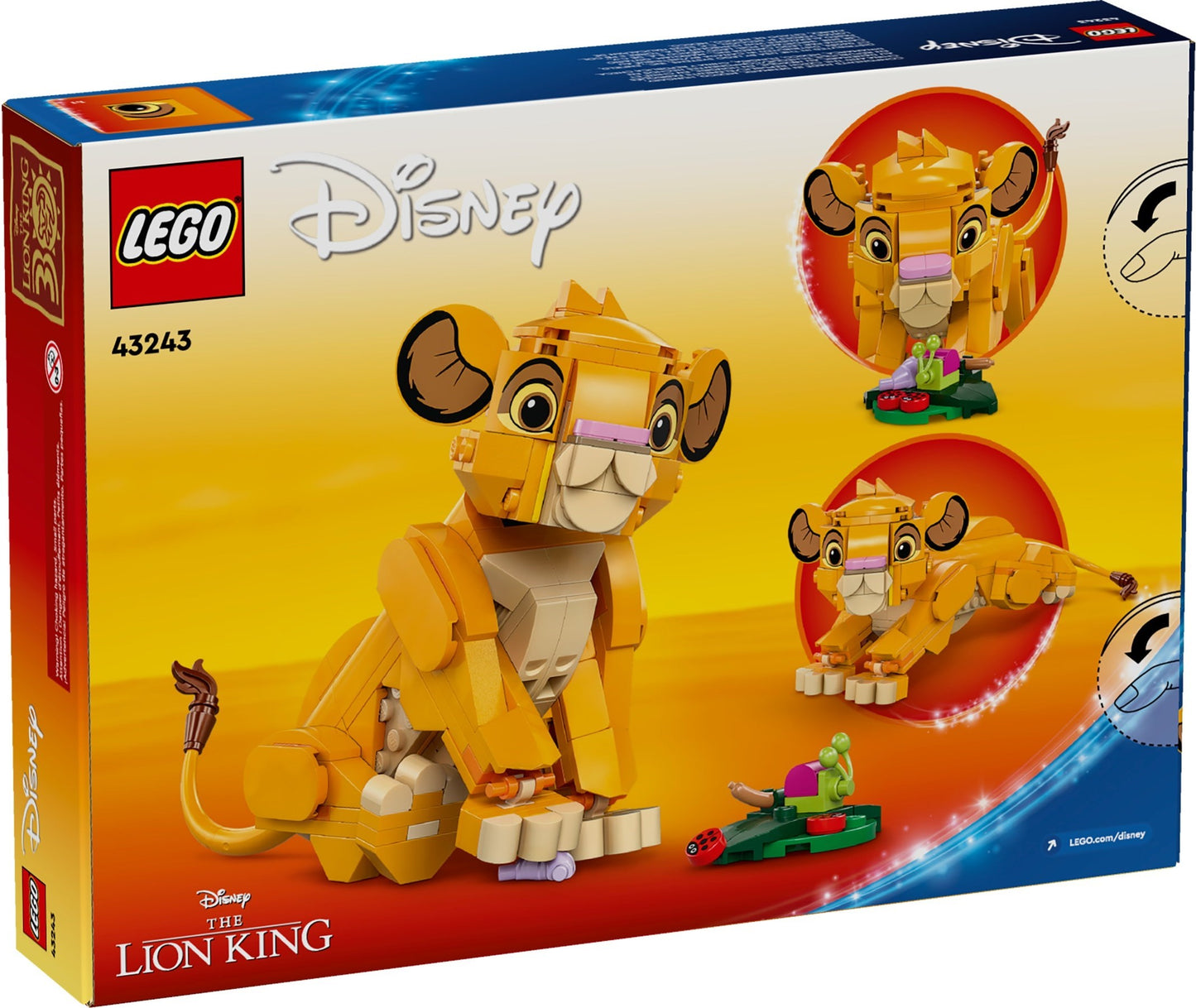 LEGO 43243 Disney Simba the Lion King Cub