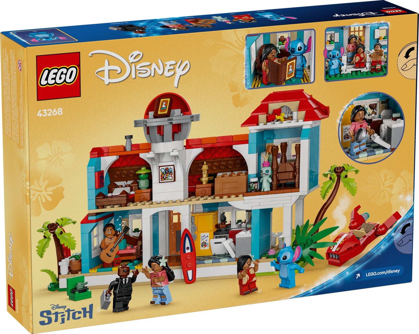 LEGO 43268 Disney Lilo and Stitch Beach House