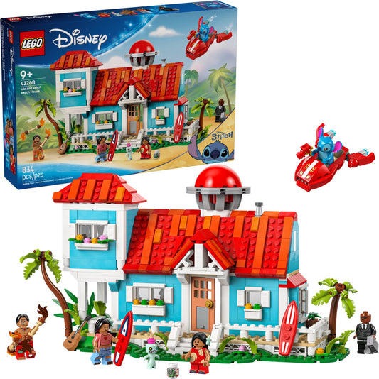 LEGO 43268 Disney Lilo and Stitch Beach House