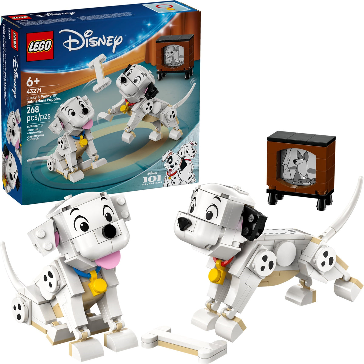 LEGO 43271 - Box front with model