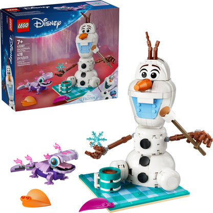 LEGO 43287 Olaf and Bruni's Picnic Fun
