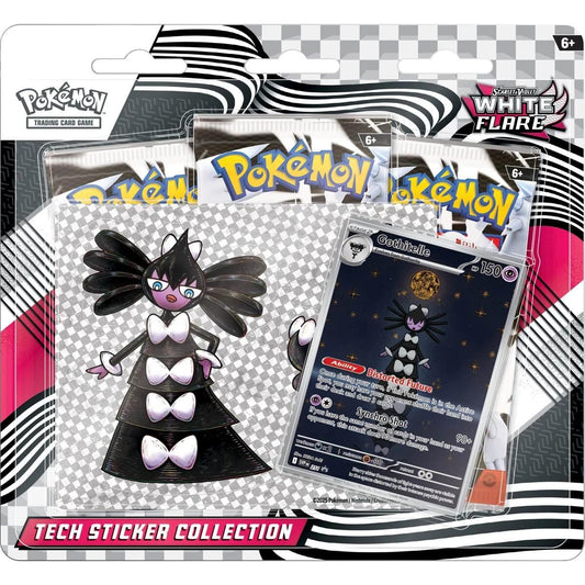 Pokemon TCG Scarlet & Violet 10.5 White Flare Tech Sticker Collection