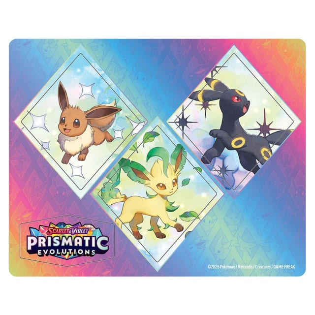 Pokemon TCG Prismatic Evolution Tech Sticker Collection - Lefeon
