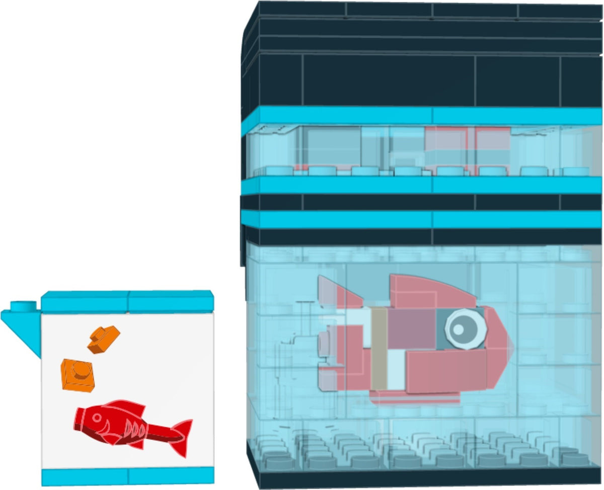 LEGO 5009823 Fish Tank Filter & Fish Food