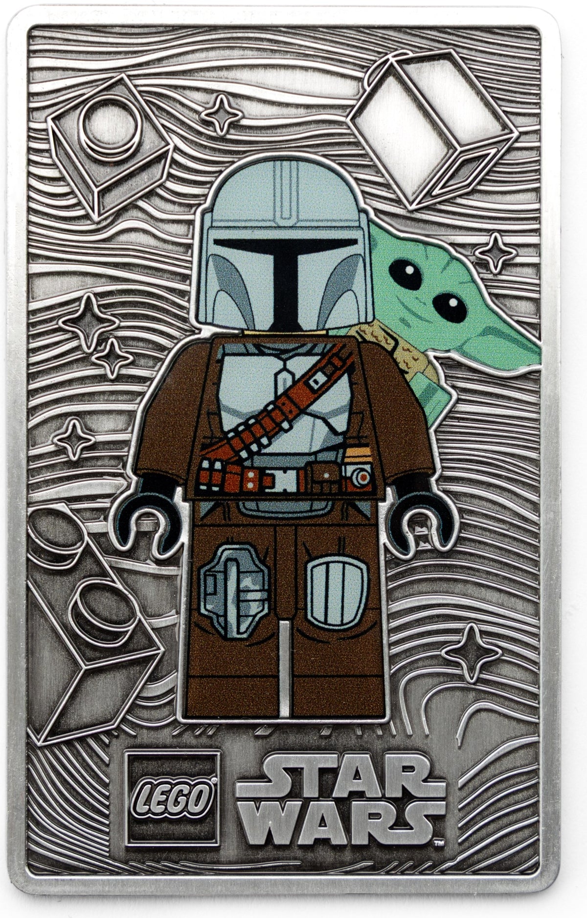 LEGO 5010325 The Mandalorian and Grogu Metal Card