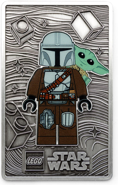 LEGO 5010325 The Mandalorian and Grogu Metal Card