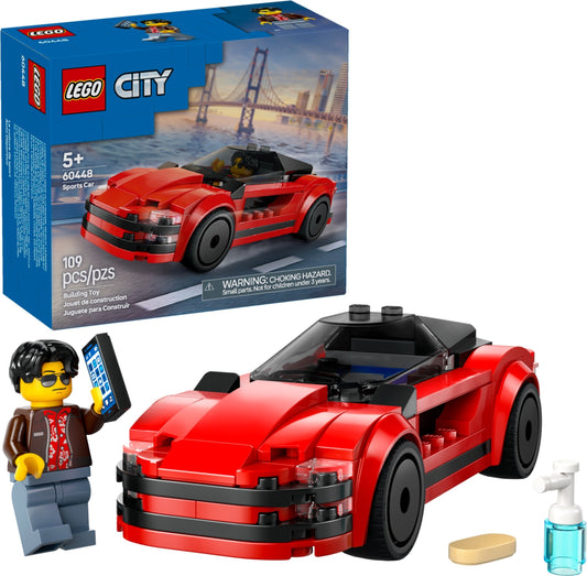 LEGO 60448 City Red Sports Car