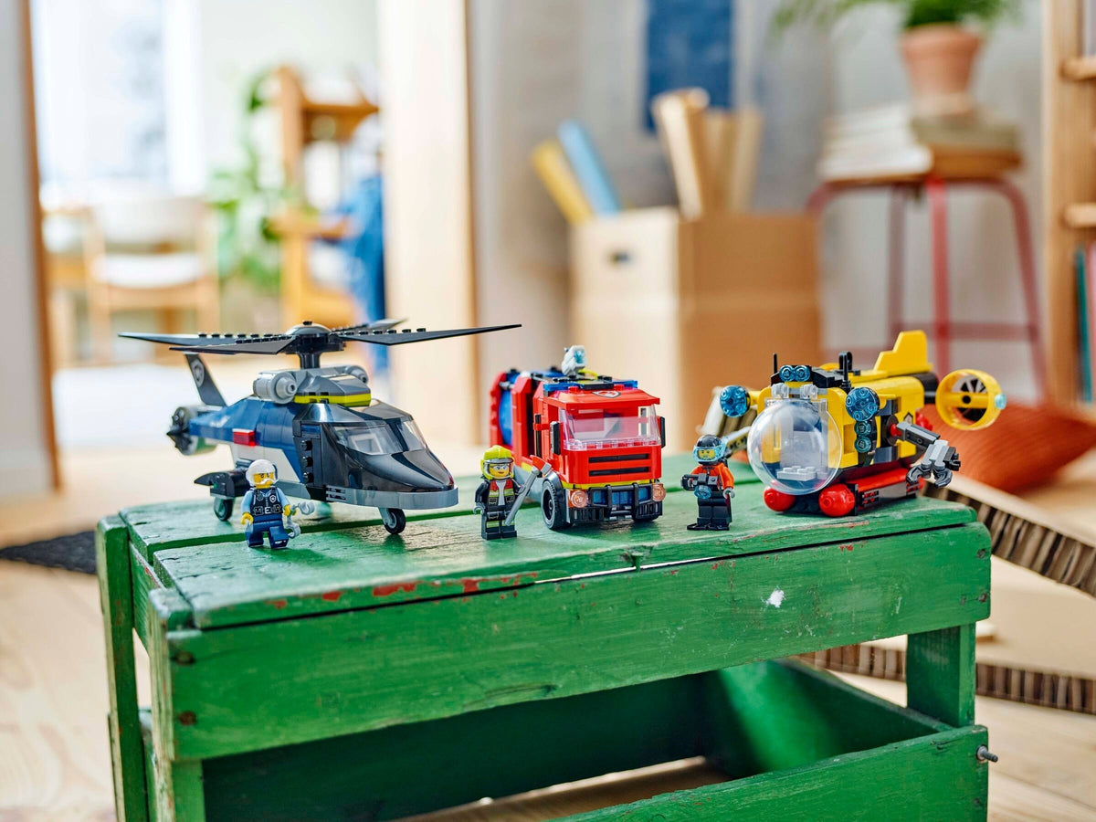 LEGO 60462 Helicopter, Fire Truck & Submarine Remix - imperfect box