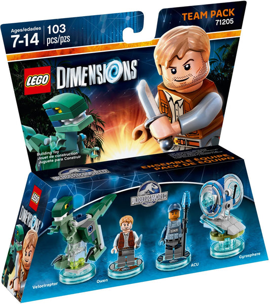 LEGO 71205 Dimensions Team Pack Jurrasic World