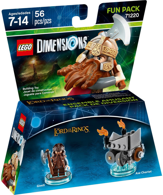 LEGO 71220 Dimensions Gimli Fun Pack - Lord of the Rings LOTR