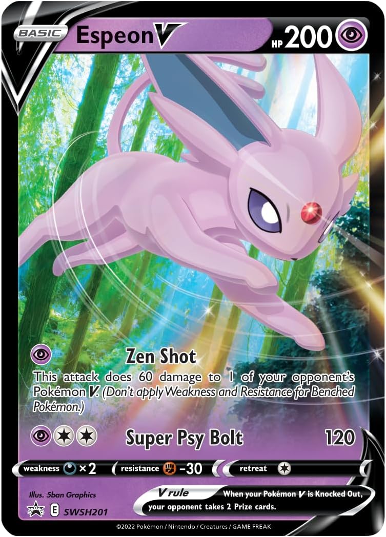 Pokemon TCG V Heroes Tin Espeon V