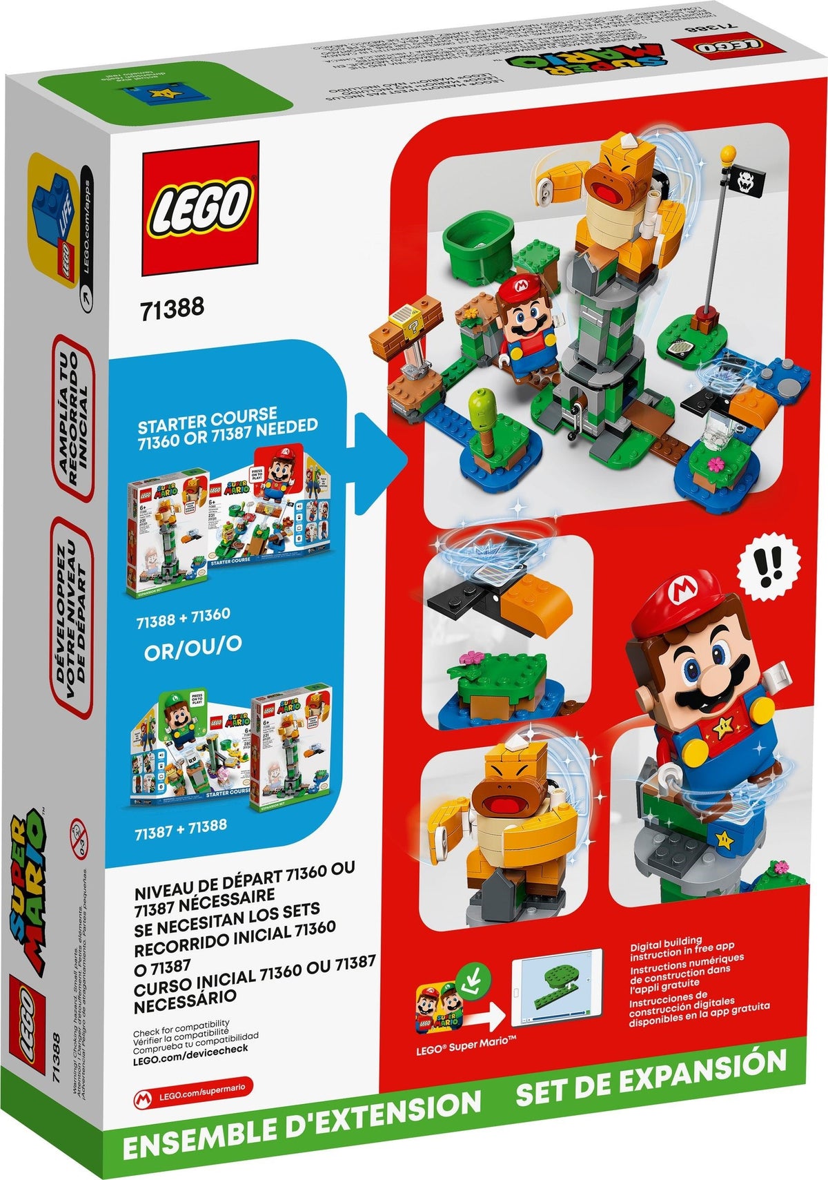 LEGO 71388 Boss Sumo Bro Topple