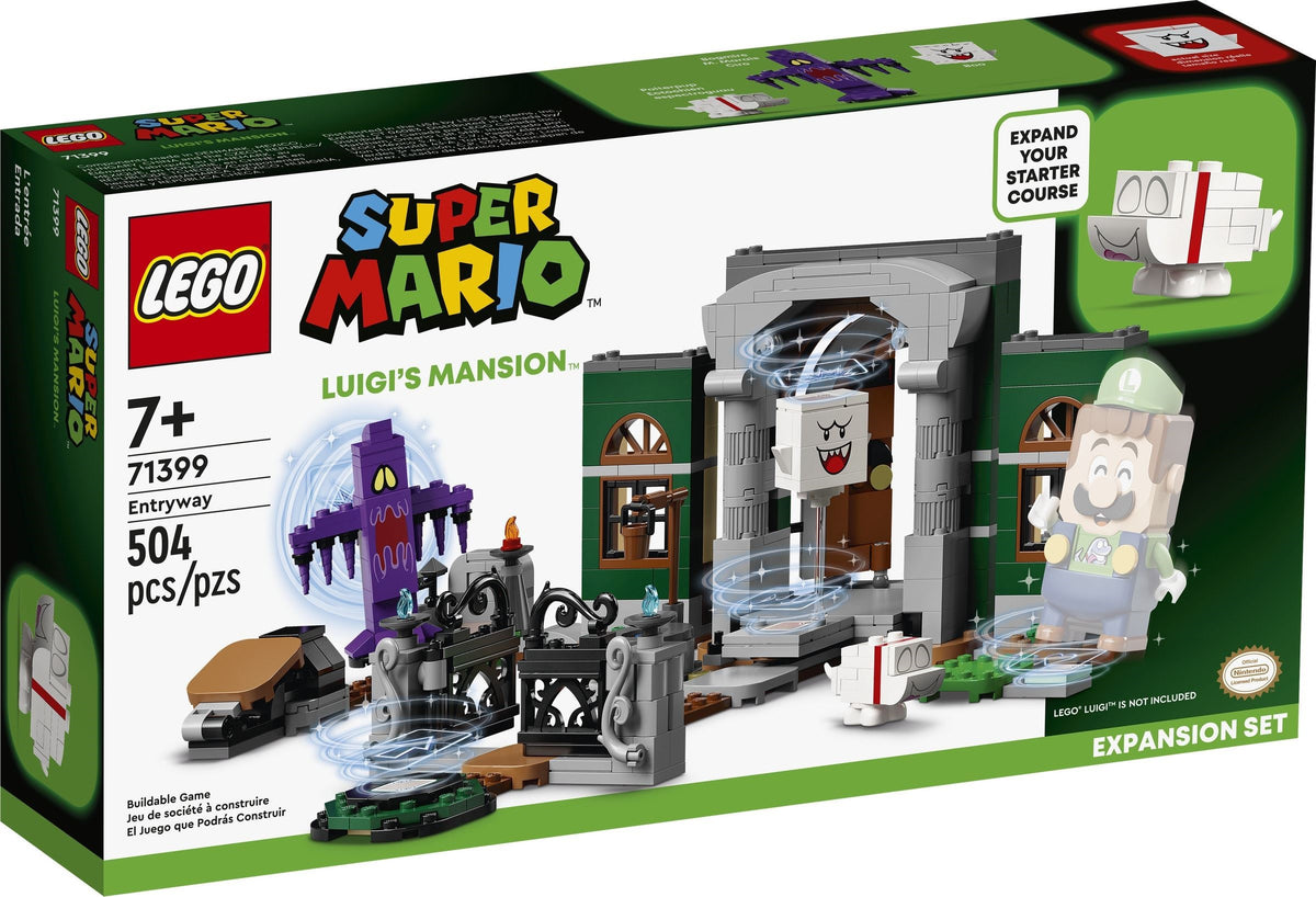 LEGO 71399 Luigi's Mansion Entryway - imperfect box