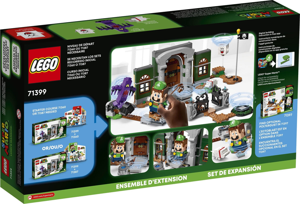 LEGO 71399 Luigi's Mansion Entryway - imperfect box