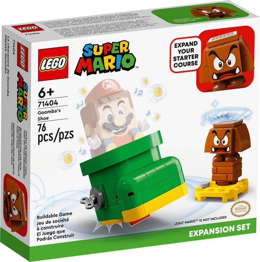 LEGO 71404 Super Mario Goomba’s Shoe Expansion Set
