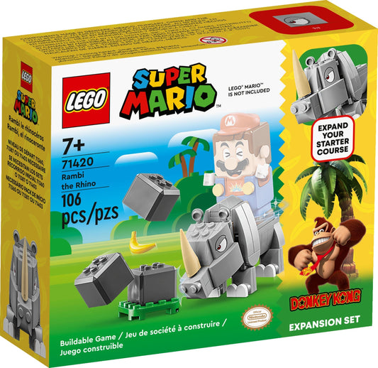LEGO 71420 Super Mario Rambi the Rhino