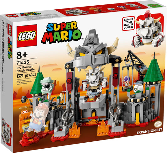 LEGO 71423 Super Mario Dry Bowser Castle Battle