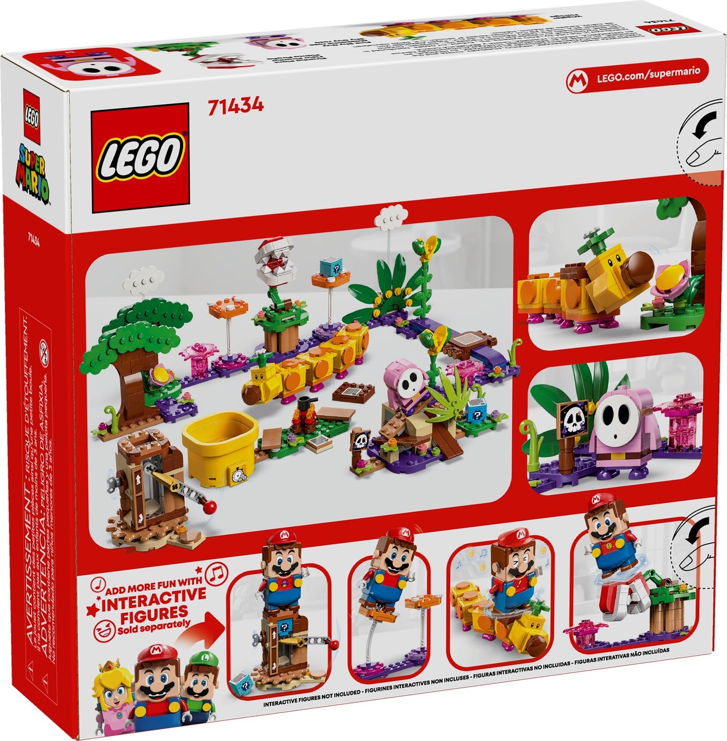 LEGO 71434 Super Mario Soda Jungle Maker Set