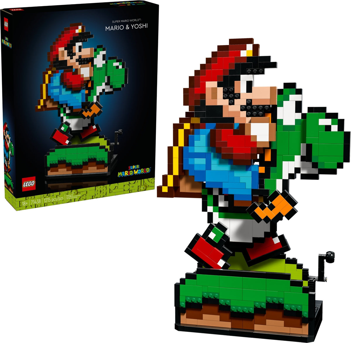 LEGO 71438 Super Mario World: Mario & Yoshi - imperfect box