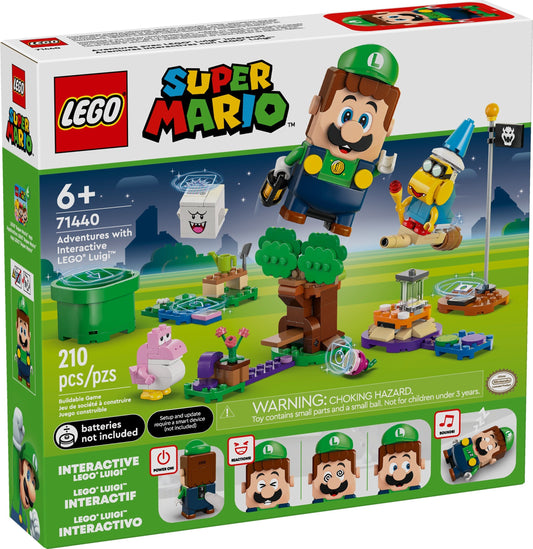 LEGO 71440 Super Mario Adventures with Interactive LEGO Luigi