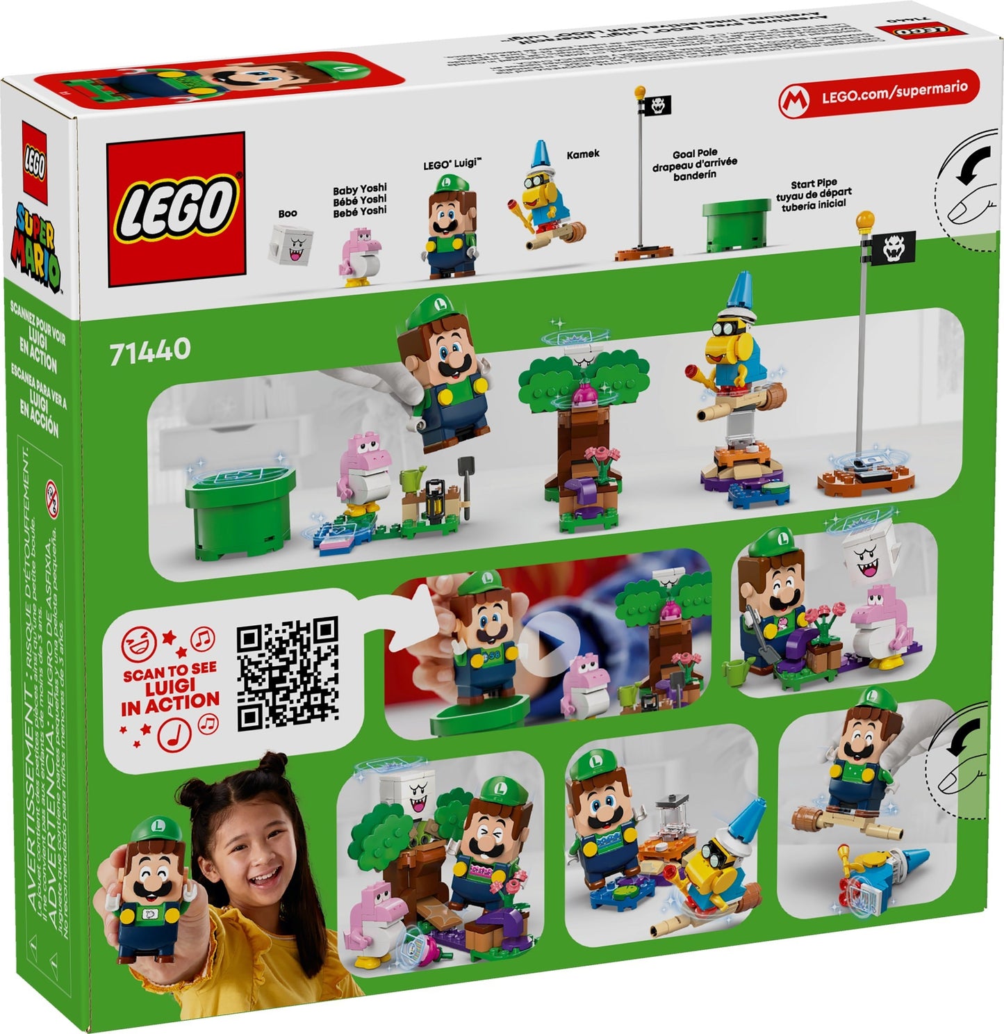 LEGO 71440 Super Mario Adventures with Interactive LEGO Luigi