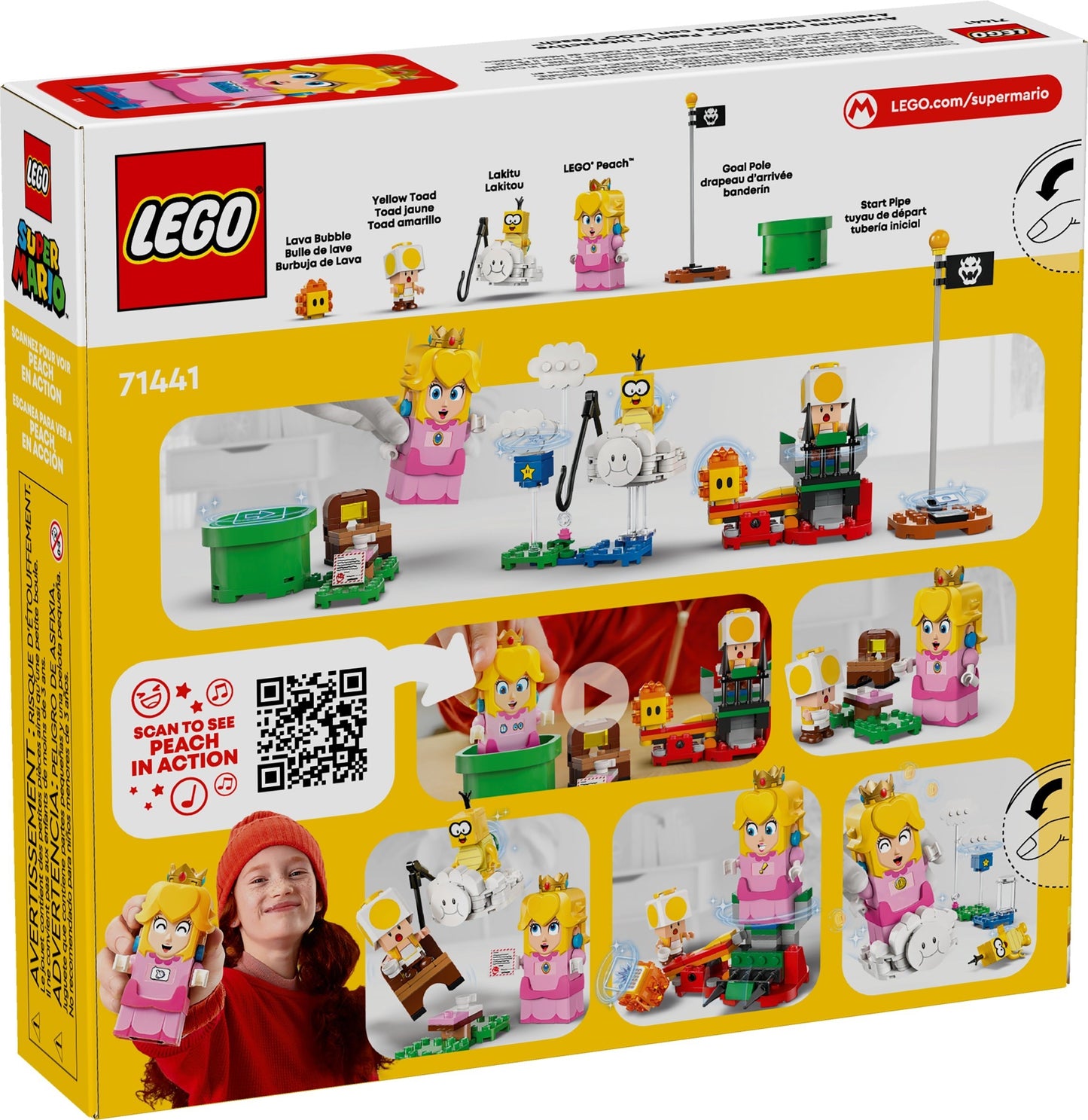 LEGO 71441 Super Mario Adventures with Interactive LEGO Peach