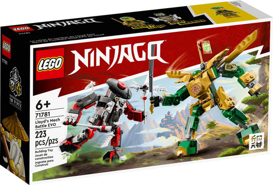 LEGO 71781 Ninjago Lloyd’s Mech Battle EVO