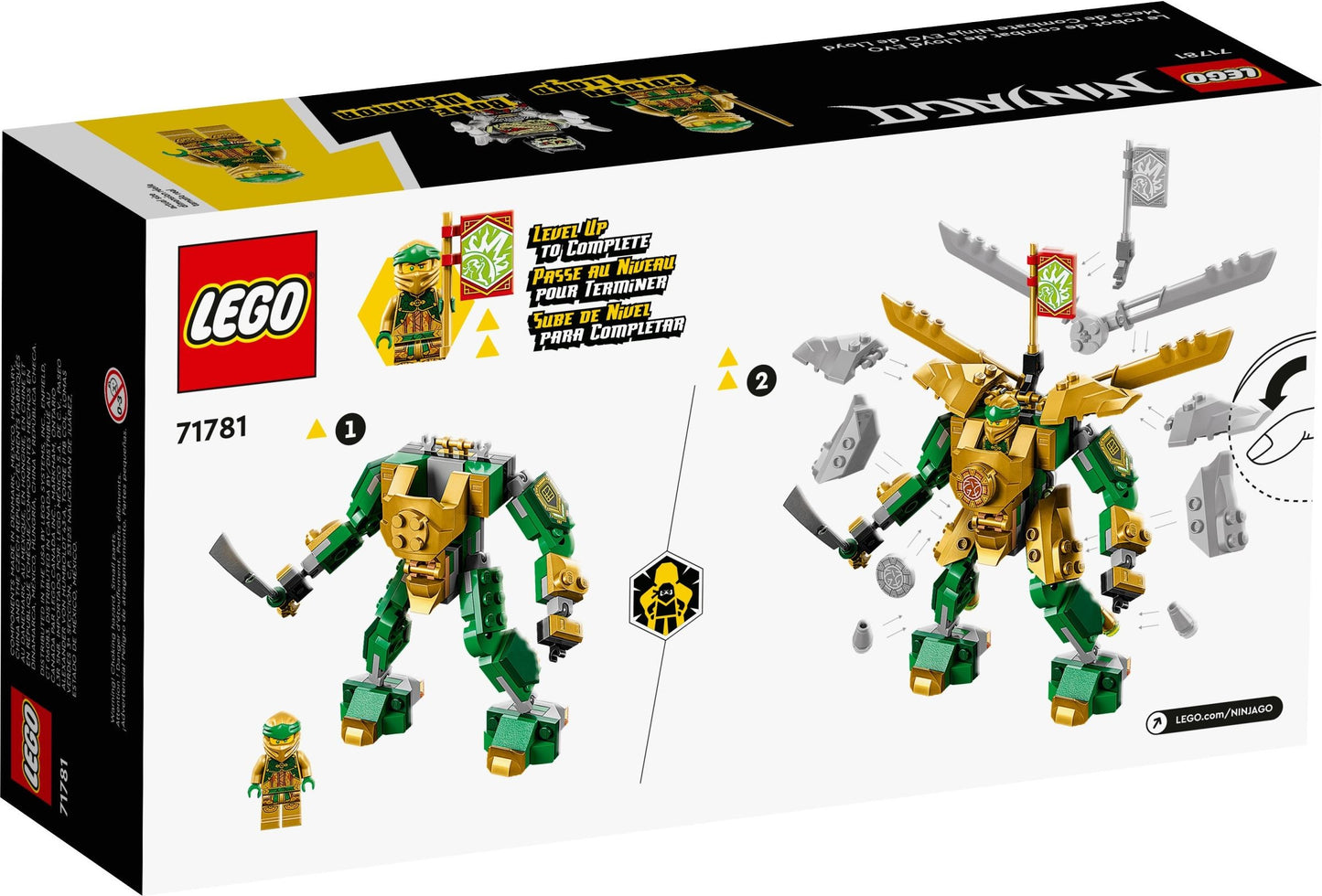 LEGO 71781 Ninjago Lloyd’s Mech Battle EVO