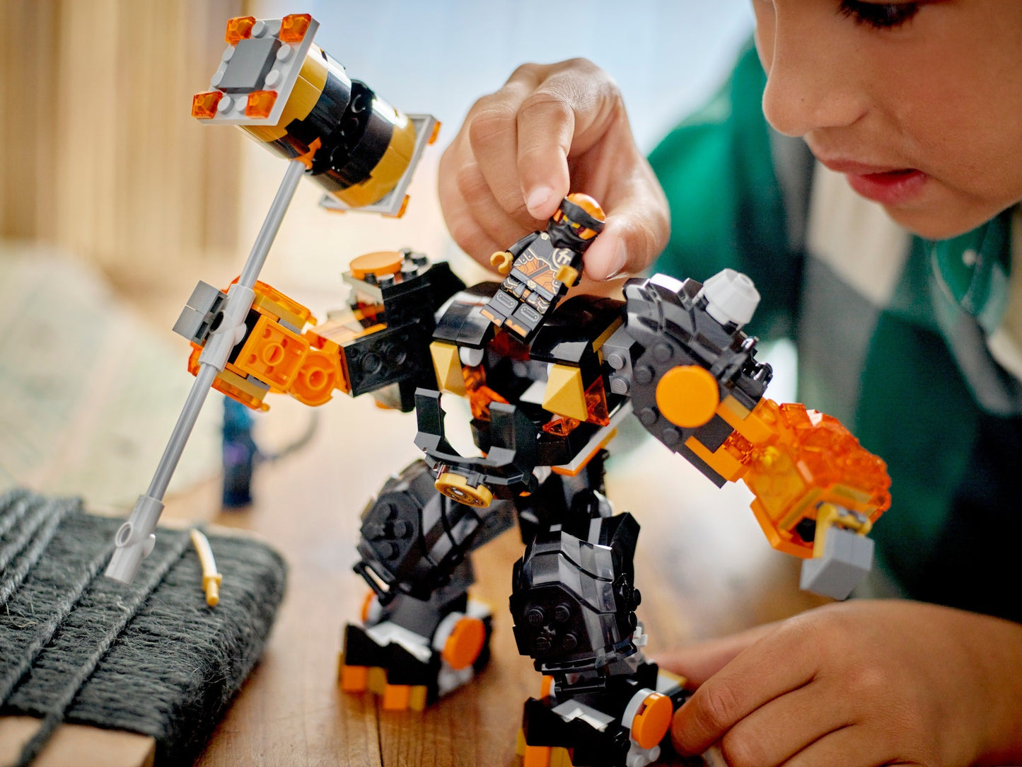 LEGO 71806 Ninjago Cole's Elemental Earth Mech