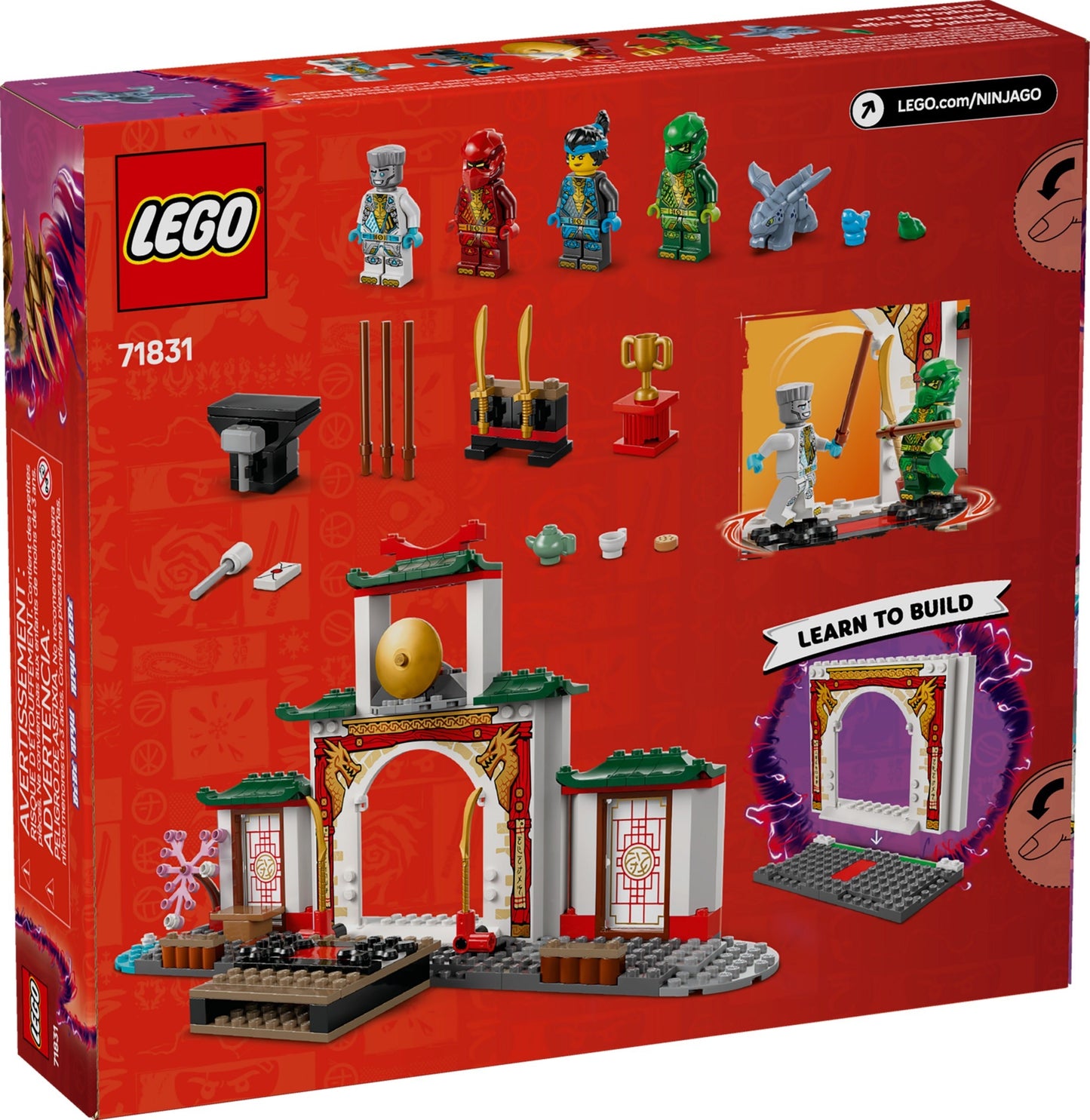 LEGO 71831 Ninjago Ninja Spinjitzu Temple