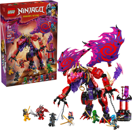 LEGO 71832 Ninjago Thunderfang Dragon of Chaos